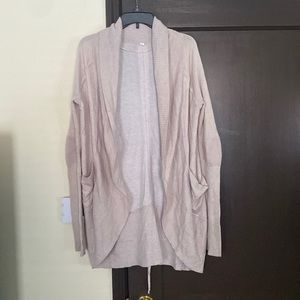 Cashmere blend LuLulemon cardigan
